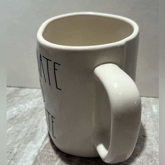 Rae Dunn Caffeinate and Educate coffee mug - Picture 4 of 7